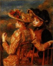 Pierre Renoir Two Girls